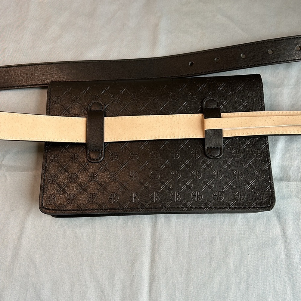 Gianni Bernini black buckle logo belt bag - Picture 8 of 8